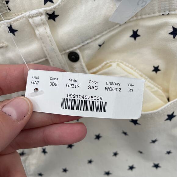 J.CREW NWT Toothpick Skinny Jean in Star Print // 30 - Picture 8 of 10